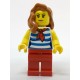 LEGO City női minifigura 60153 (cty0768)